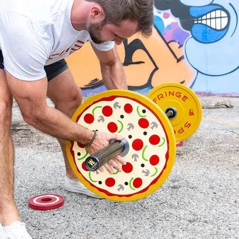 Pizza & Donut Bumper Set (10lb Pair) - Image 7