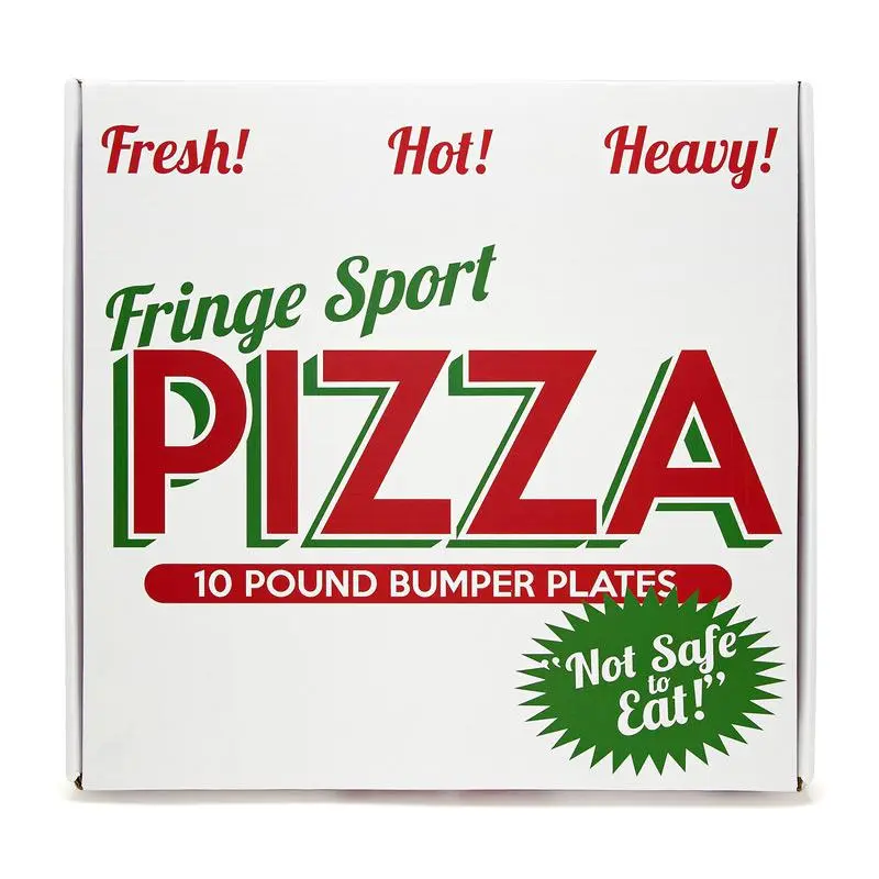 Pizza Bumper Plates (10lb Pair) - Image 5