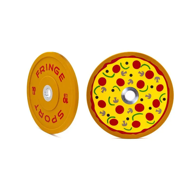 Pizza Bumper Plates (10lb Pair) - Image 6