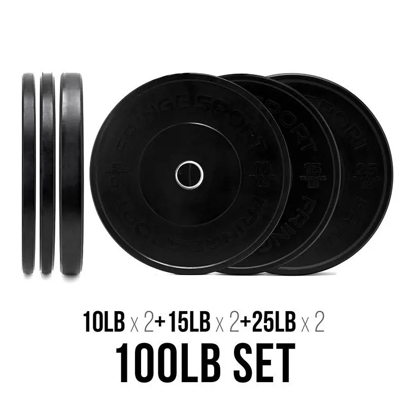 Black Bumper Plate Sets - Image 13