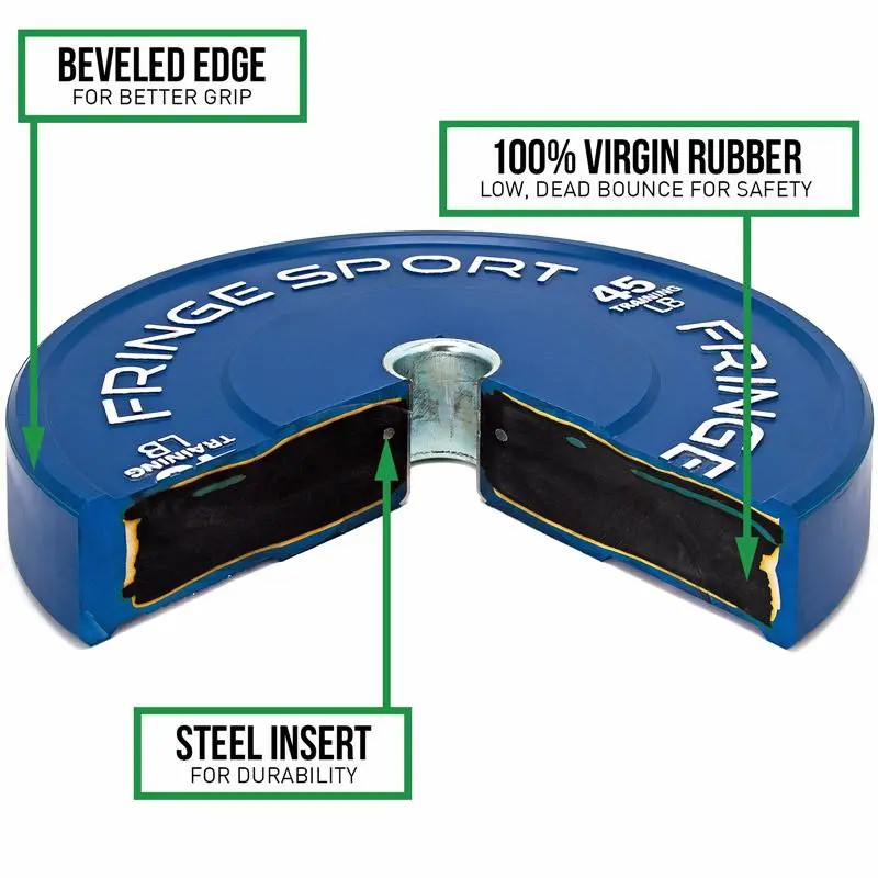 Black Bumper Plate Sets - Image 15