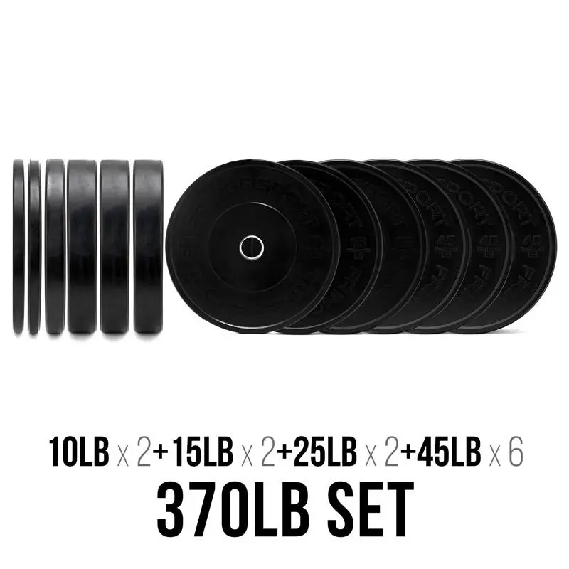 Black Bumper Plate Sets - Image 20