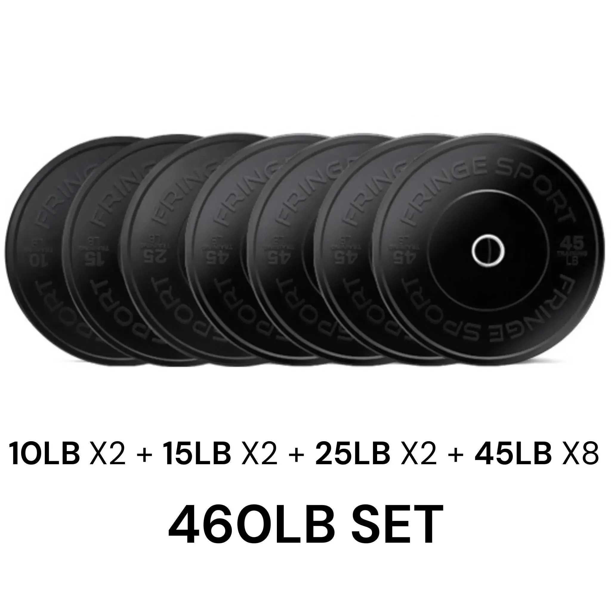 Black Bumper Plate Sets - Image 25