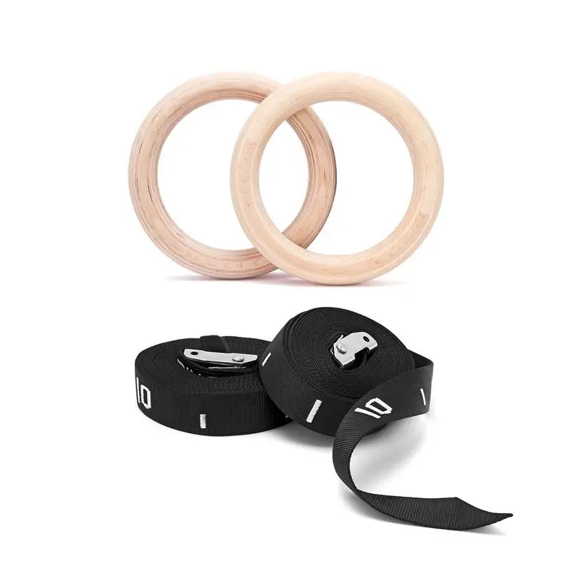 Competition Gymnastic Rings - With Straps - Image 6