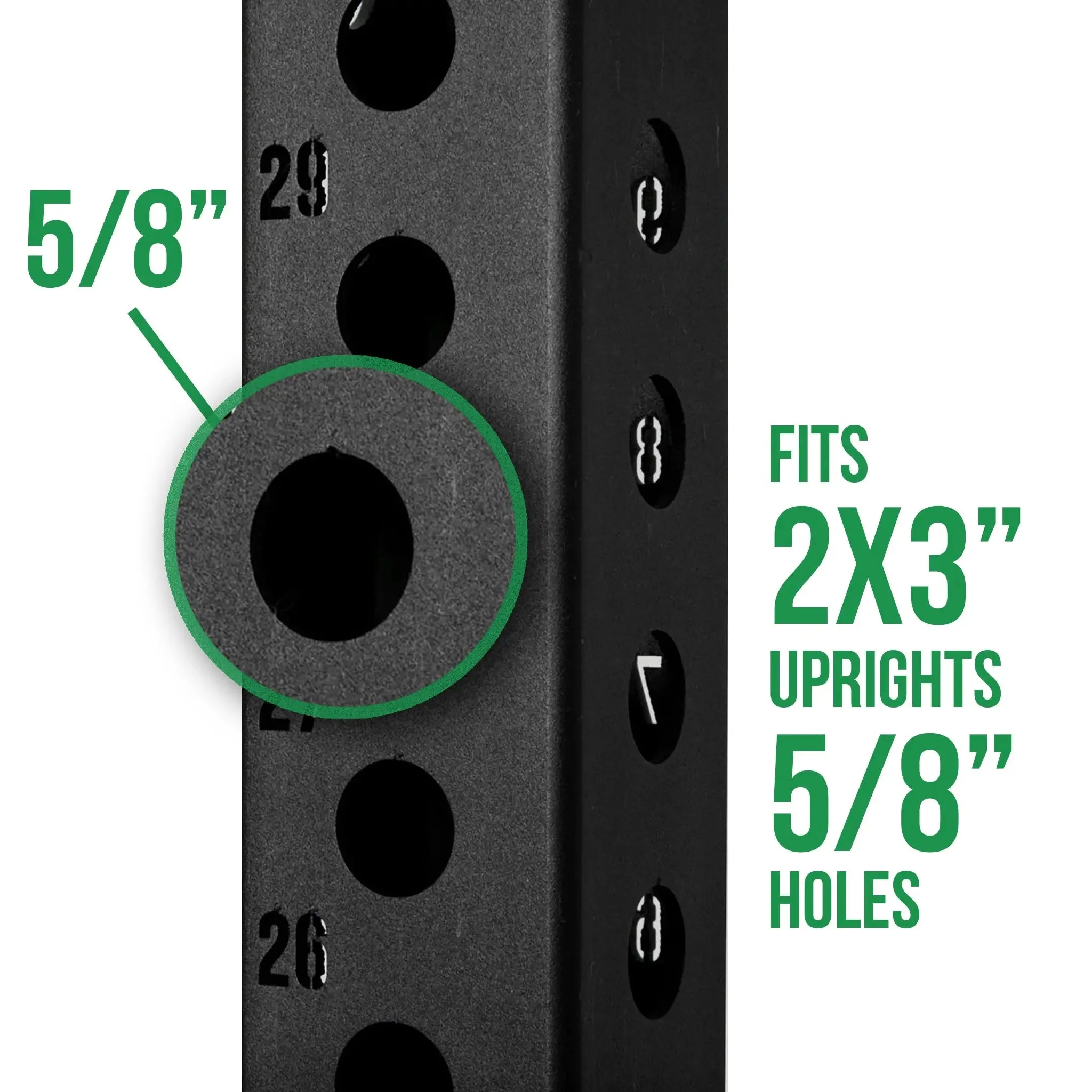 2x3 Safety Spotter Arms - Image 4