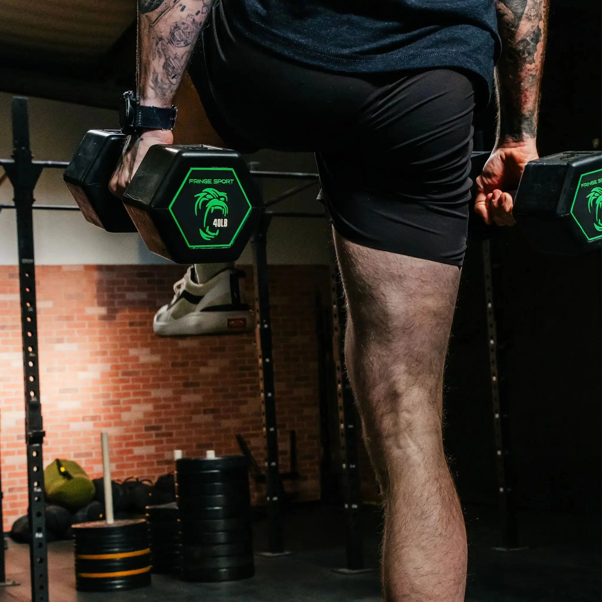 Silverback Rubber Coated Dumbbells - Image 24