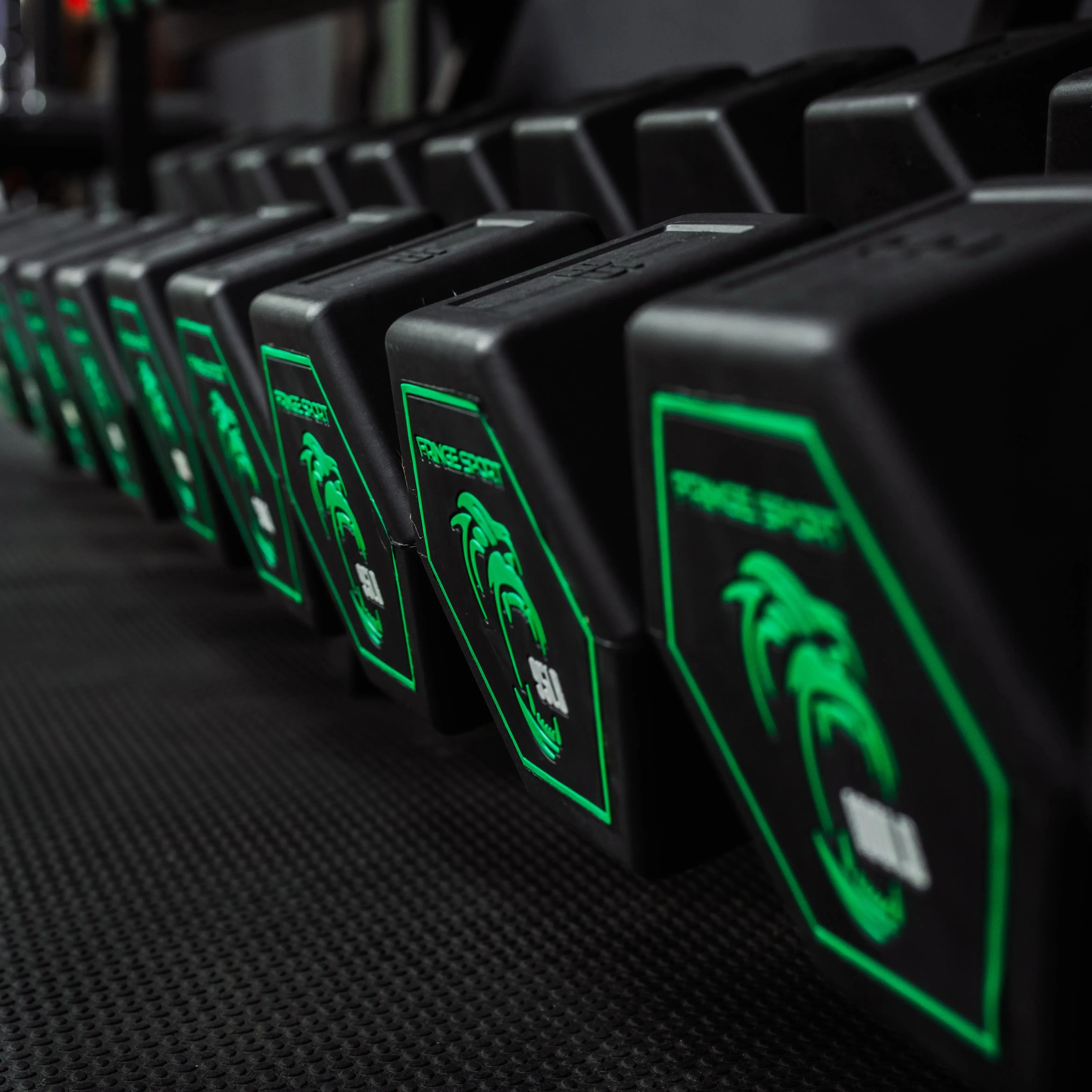 Silverback Rubber Coated Dumbbells - Image 33