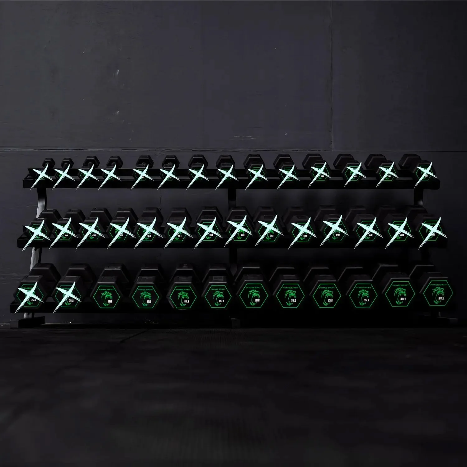 Silverback Rubber Coated Dumbbells - Image 37