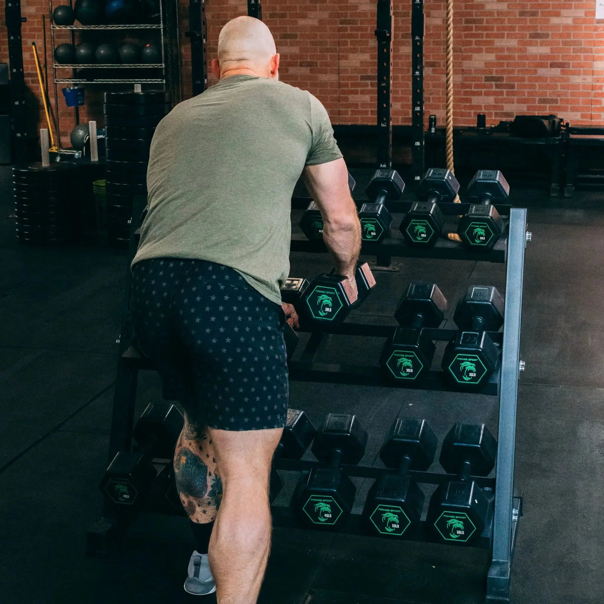 Silverback Rubber Coated Dumbbells - Image 8