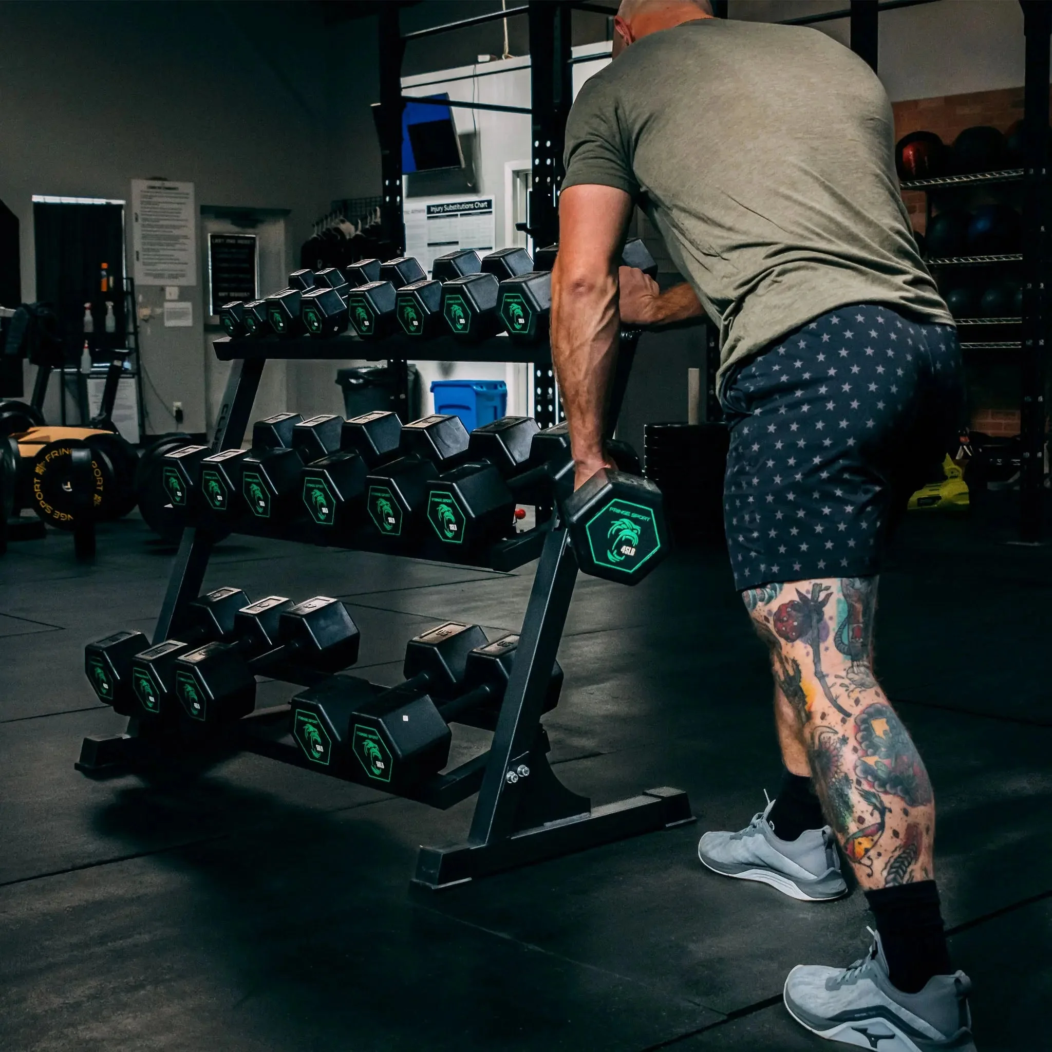 Silverback Rubber Coated Dumbbells - Image 9
