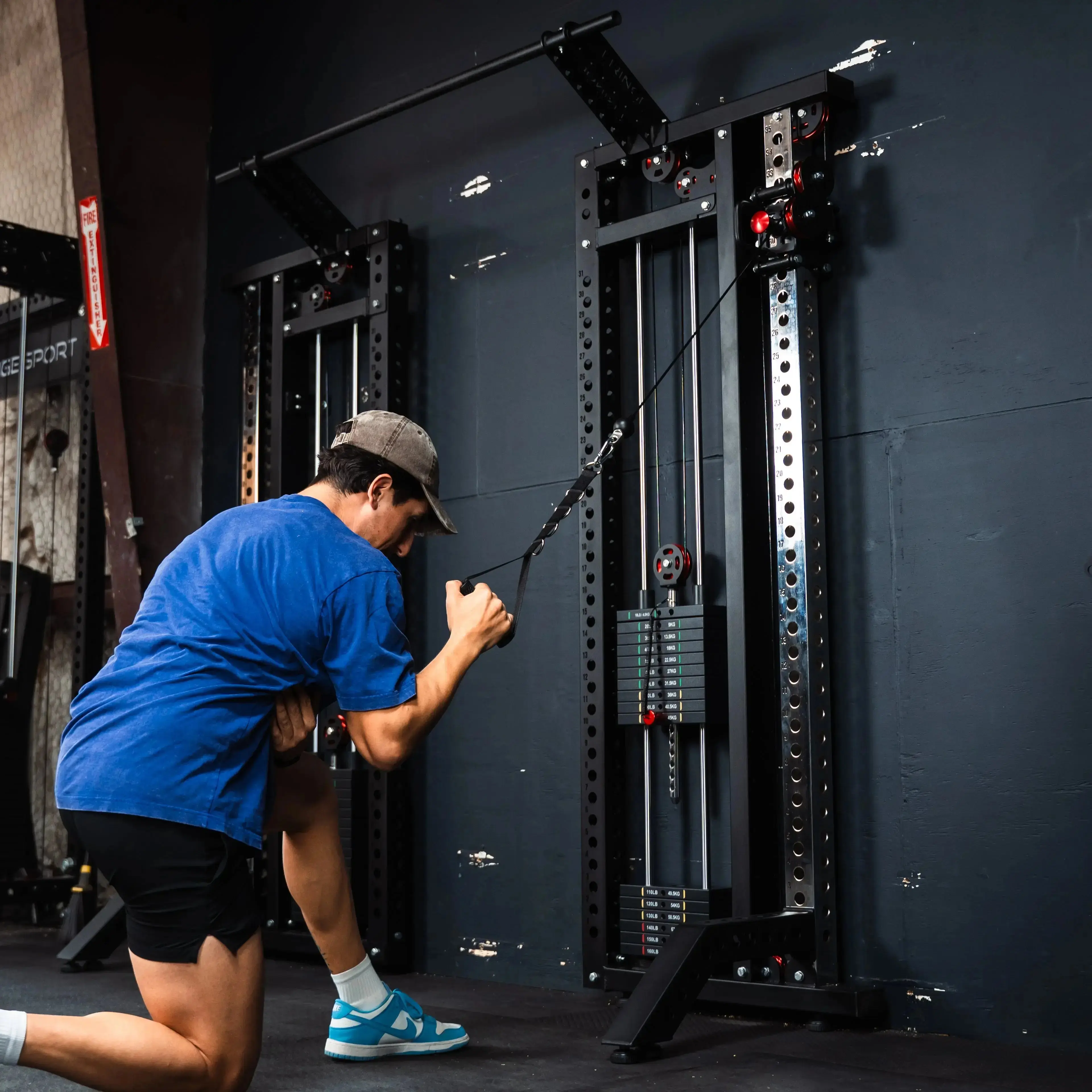 Slim Gym Wall Mounted Functional Trainer - Image 10