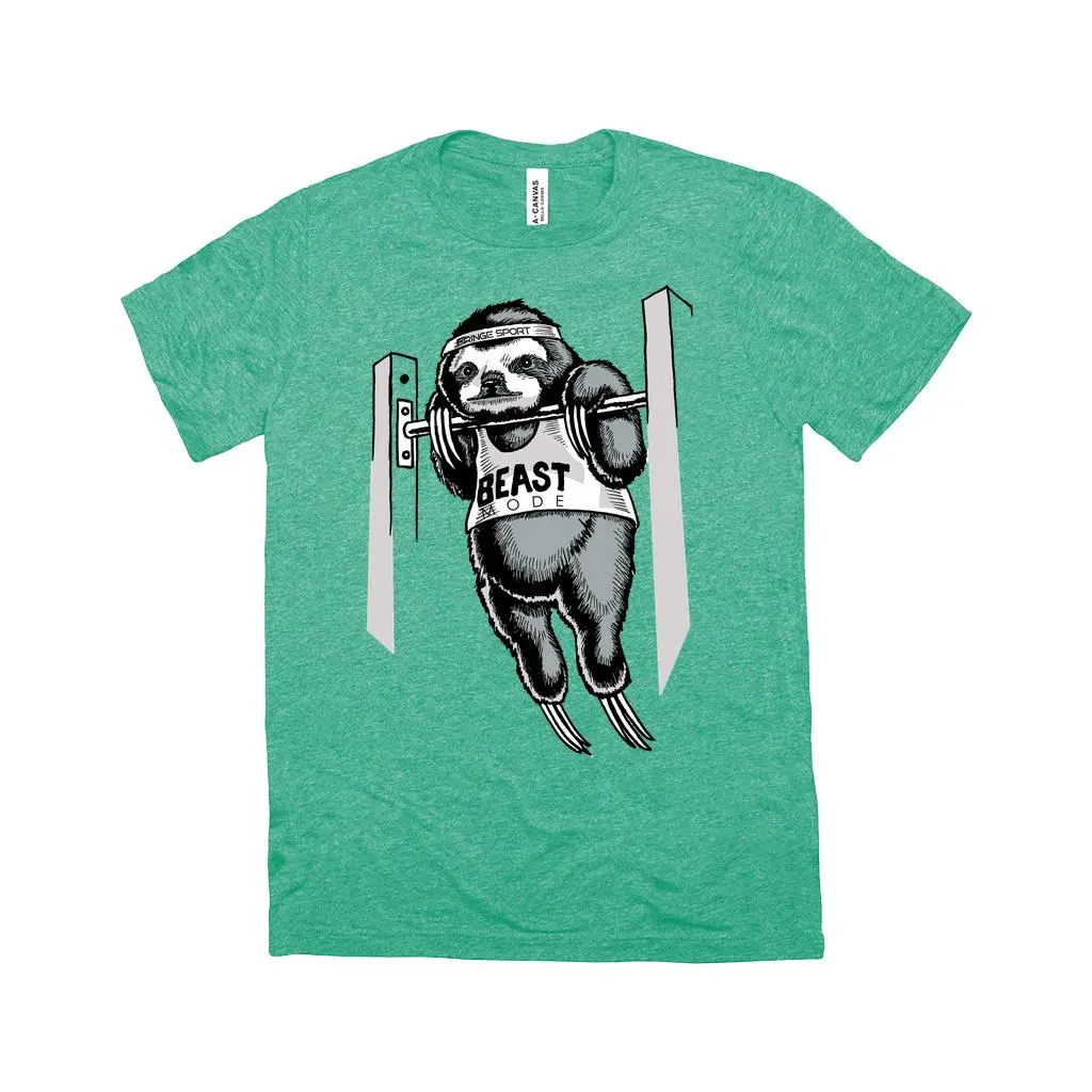 Triblend Sloth Pullup Shirt